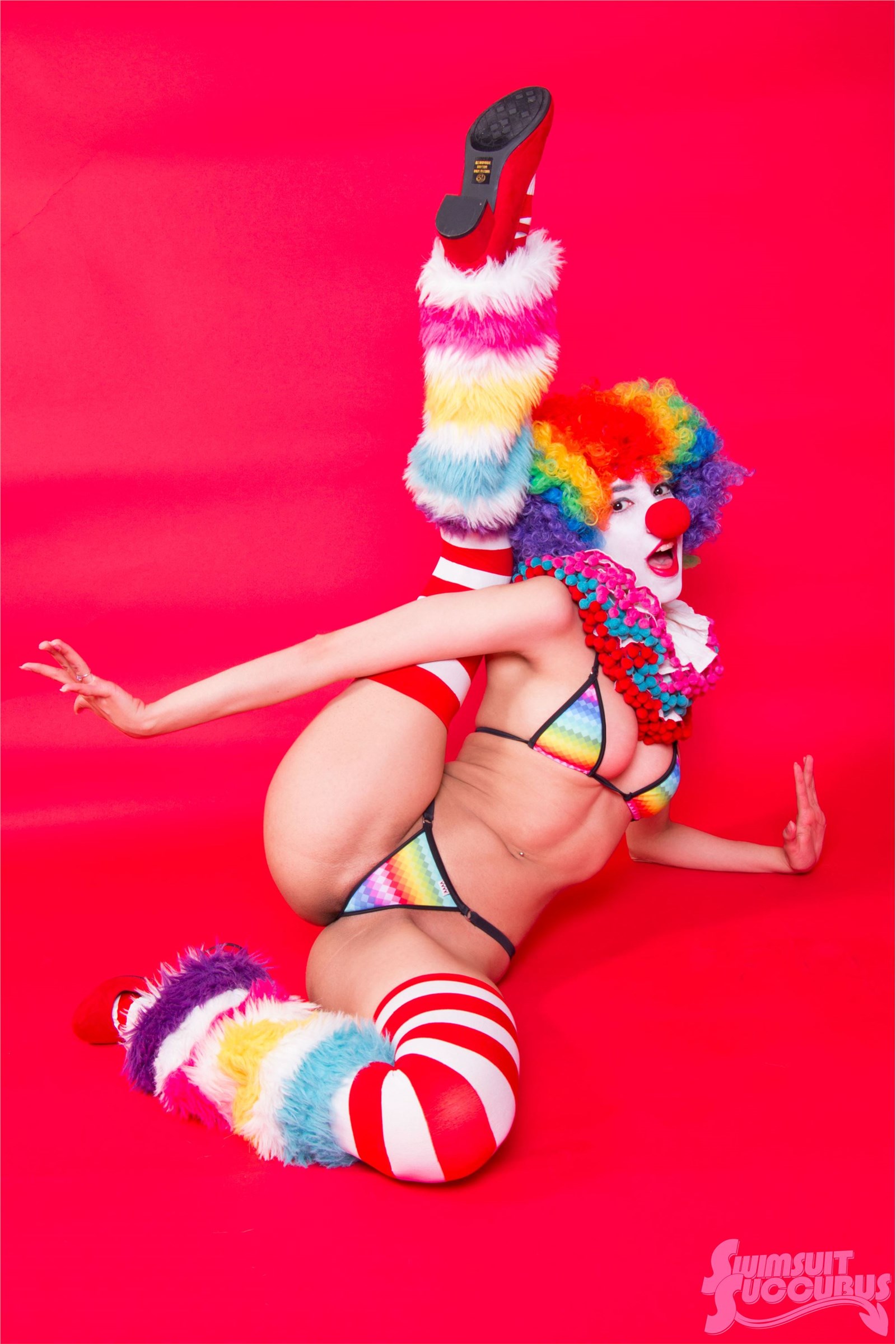 SwimsuitSuccubus PRE-PATREON 09 - Clown Girl 2017(14)